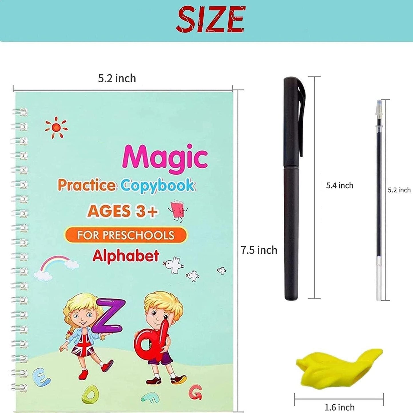 Magic Children's Copy Book (pack of 4)