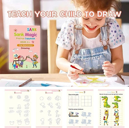 Magic Children's Copy Book (pack of 4)