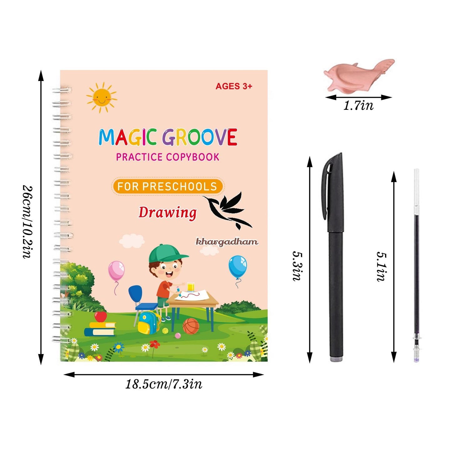 Magic Children's Copy Book (pack of 4)